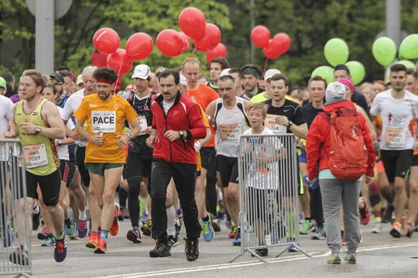 Lattelecom Riga Marathon 2016 — Foto Stock