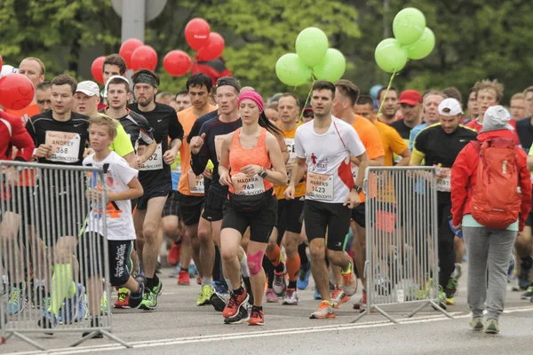 Lattelecom Riga Marathon 2016 — Foto Stock