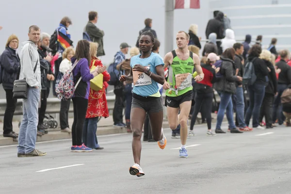 Lattelecom Riga Marathon 2016 — Foto Stock