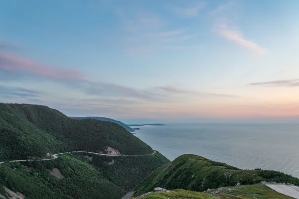 Regard Skyline Trail au crépuscule — Photo