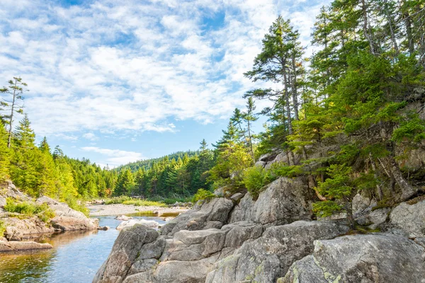 Broad River lungo Moose Horn Trail — Foto Stock