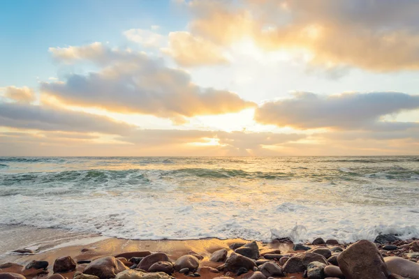 Ocean shore de manhã — Fotografia de Stock