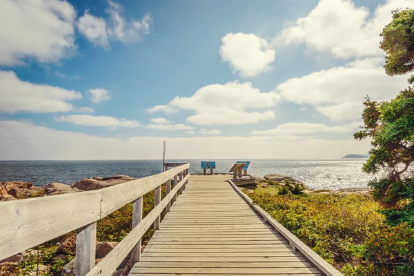 Strandpromenade Stockbild