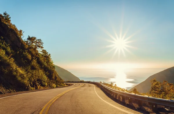 Cabot Trail sonbaharda — Stok fotoğraf