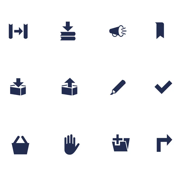 Différentes icônes pour les applications — Image vectorielle