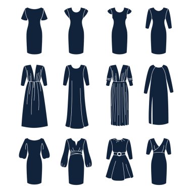 Different types of women dresses with sleeves