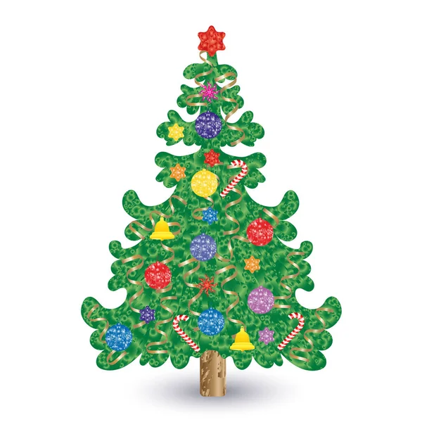 Noel ağacı. Görüntü.