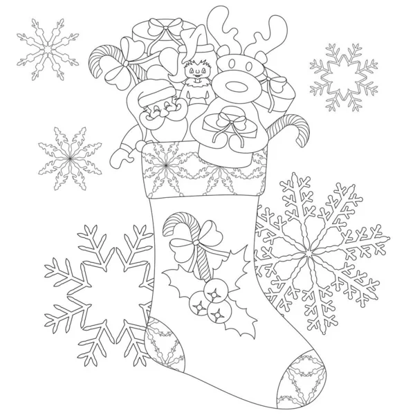 Noel çorabı. Zenart.