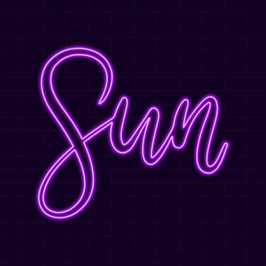 Siyah ve beyaz harfli vektör çizimi