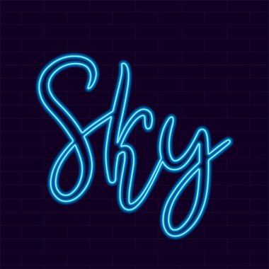 Siyah ve beyaz harfli vektör çizimi