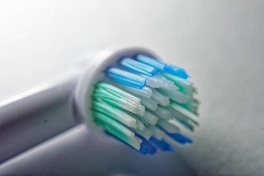 Elektrikli Diş Fırçası Değiştirme Başlığı Makro