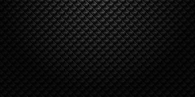 Koyu siyah Geometrik ızgara karbon fiber arka plan Modern koyu soyut dikişsiz doku