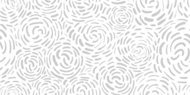 El çizimi Doodle Kusursuz açık gri desenli soyut süs arkaplanı 