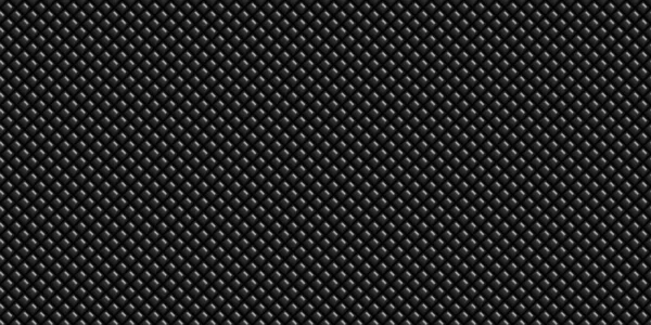 Dark Black Geometric Grid Carbon Fiber Background Modern Dark Abstract — Stock Photo, Image