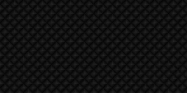 Dark Black Geometric Grid Carbon Fiber Background Modern Dark Abstract — Stock Photo, Image