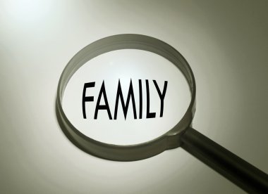 Word aile olan büyüteç