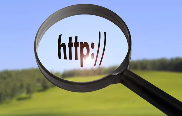 Http (Adressleiste)) — Stockfoto