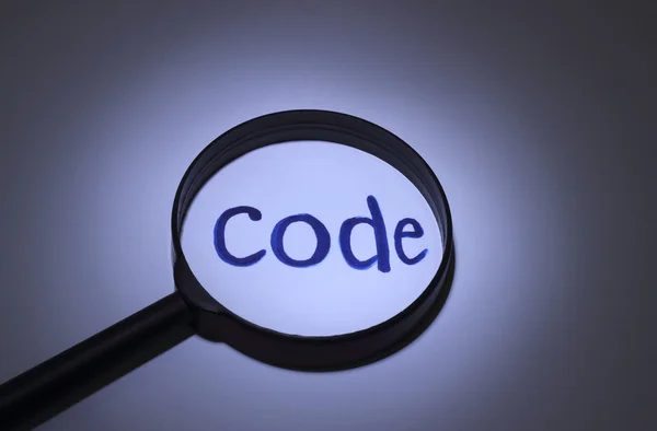 Code — Stockfoto