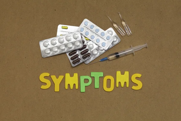 Symptoms — Stock Photo, Image