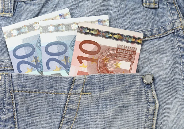 Fünfzig Euro — Stockfoto