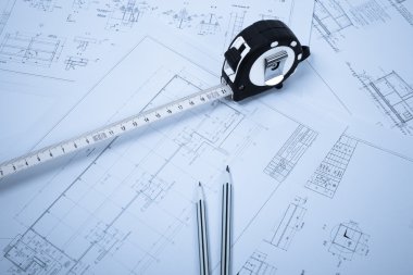 inşaat çalışmaları için planlar