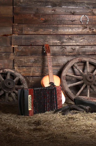 Scenery in the barn studio — Stock Photo, Image