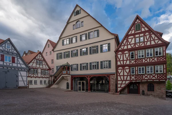 Ausflug Südwestdeutschland Historisches Mittelalterliches Fachwerkhaus — Stockfoto