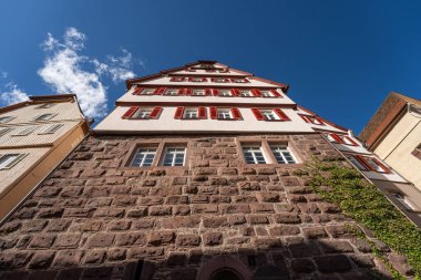 Güney Batı Almanya 'da bir gezi. Kara Orman Köyü' ndeki eski bir bina.