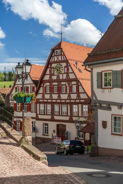 Excursión Suroeste Alemania Hermosa Casa Madera Bosque Negro —  Fotos de Stock