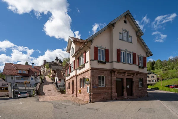 Excursión Suroeste Alemania Oficina Correos Histórica Valle —  Fotos de Stock