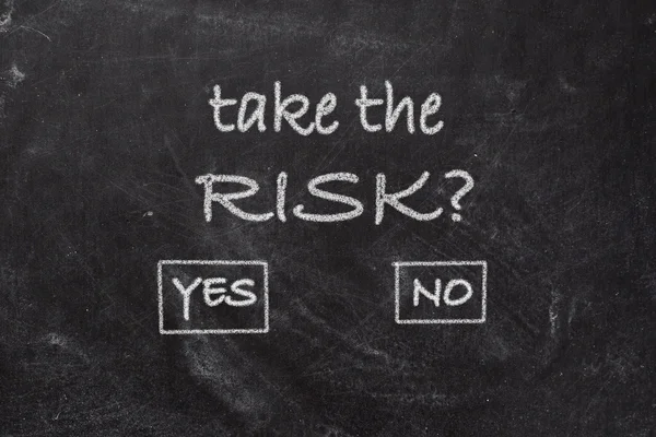 Blackboard - Take Risk