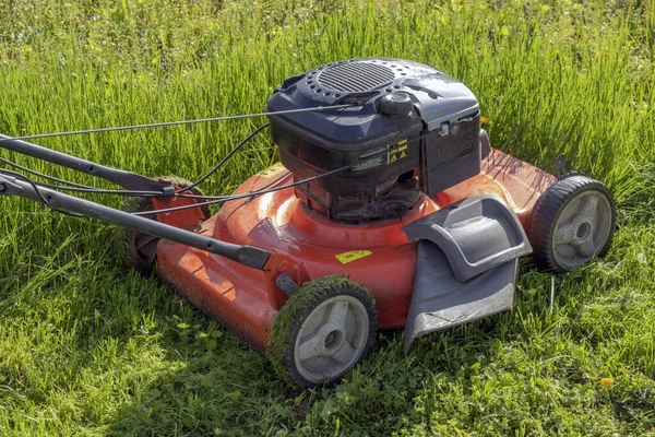 Gräsklippare Gräset Lantgård Allmän Form — Stockfoto