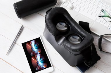 VR göz ve smartphone ile Vr araba oyunu