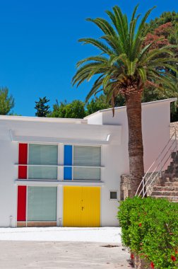 Mallorca, Balear Adaları, İspanya: Studio Sert, Joan Miro (1893-1983) şimdi parçası Pilar ve Joan Miro Vakfı, Palma de Mallorca'da İspanyol sanatçının çalışmalarını adanmış Müzesi ana stüdyo dış