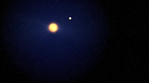 천문 과학 배경 — 비디오