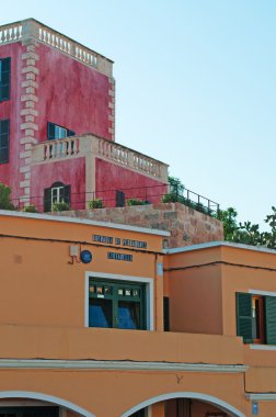 Menorca, Balear Adaları, İspanya: saraylar, Ciutadella sokaklarında