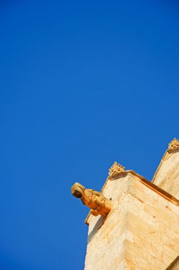 Menorca, Balear Adaları, İspanya: canavar Ciutadella Katedrali Basilica üzerinde 