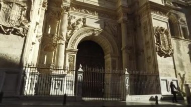 Granada, Endülüs, İspanya - 15 Nisan 2016: Granada Katedrali (Ultra Yüksek Tanımlı, Ultrahd, Ultra Hd, Uhd, 4k, 2160p, 3840x2160)