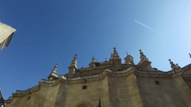 Granada, Endülüs, İspanya - 15 Nisan 2016: Granada Katedrali (Ultra Yüksek Tanımlı, Ultrahd, Ultra Hd, Uhd, 4k, 2160p, 3840x2160)
