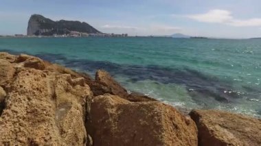 Cebelitarık, İngiltere, Endülüs, İspanya - 16 Nisan 2016: Cebelitarık, Cape