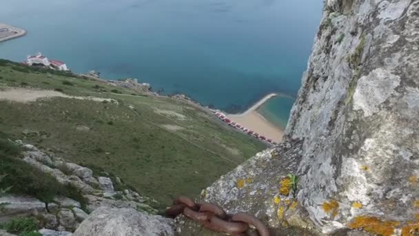 Gibraltar, Royaume-Uni, Andalousie, Espagne - 16 avril 2016 : Cap de Gibraltar  