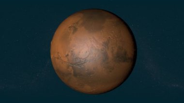 Mars, döndürme, gezegen güneş sistemi, uzay