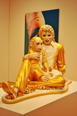 San Francisco: iş Michael Jackson ve kabarcıklar tarafından Jeff Koons Moma Müzesi, Modern Sanat Müzesi'nde