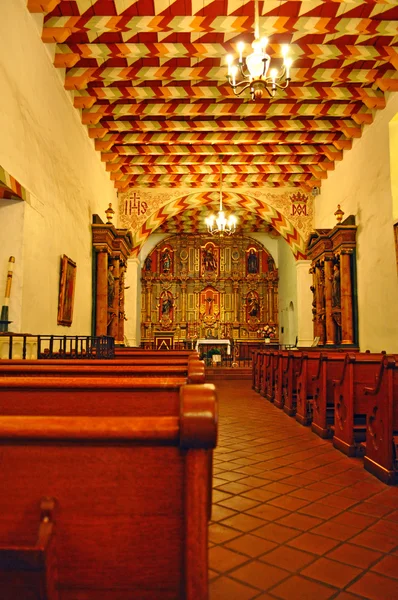 San Francisco, California, Usa: the chapel of the Mission San Francisco de Asis, or Mission Dolores Basilica Church — Stock Photo, Image