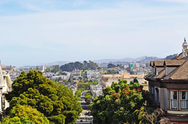 San Francisco: horizonte y vista panorámica de la ciudad — Foto de Stock