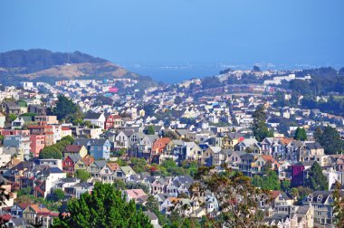 San Francisco, California, ABD: Buena Vista görünümünü 