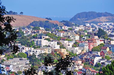 San Francisco, California, ABD: Buena Vista görünümünü 