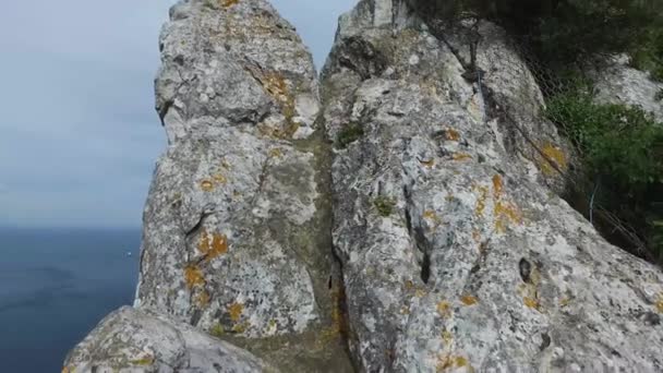 Gibilterra, Regno Unito, Andalusia, Spagna - 16 aprile 2016: Capo di Gibilterra — Video Stock