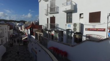 Albufeira eski kasaba evleri 