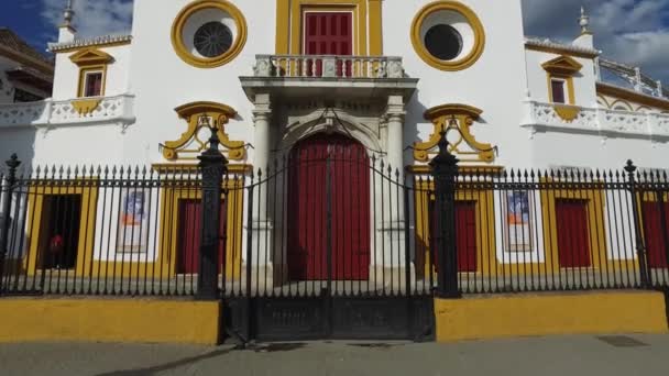 Plaza de Toros de la Real Maestranza — Stock video